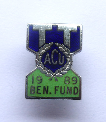 1989 acu isle man badge - 1989,