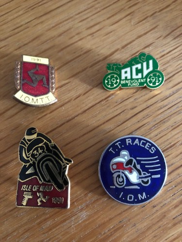Isle man badges 3 are - isle, badges,