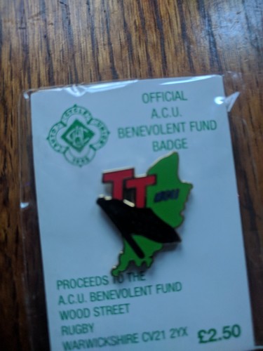 Isle man badge 2002 - of, tt
