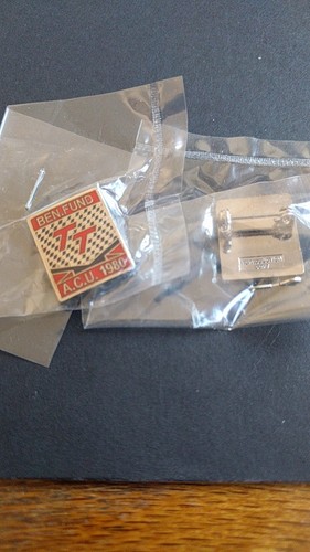 Isle man badge 1980 new - of, tt