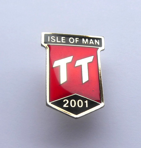 2001 isle man - 2001, badge