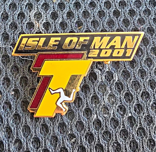 Isle man 2001 enamel - tt,