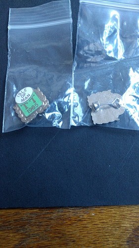 Isle man badge 1965 new - of,