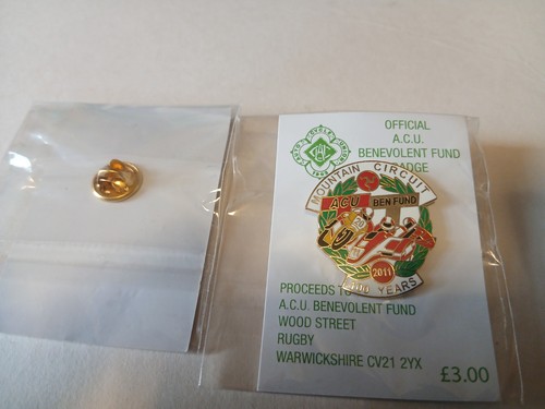 Isle man badge 2011 new - tt,