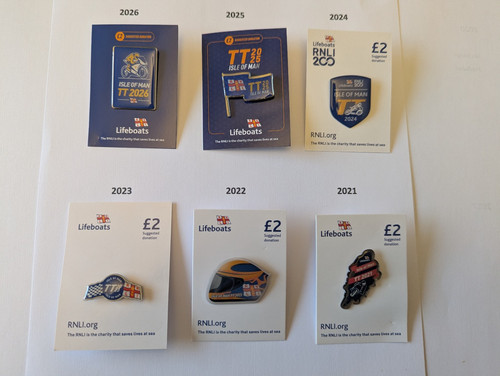 Rnli isle man badges - isle,