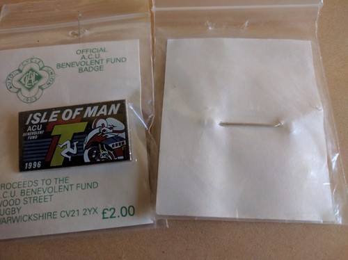Isle man badge - badge, new